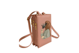 Trendy Girl Hijabi Sketch Zipper Pouch Bag for Women | Mini Crossbody / Wallet Style
